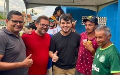 Vereador Neto Mendes é destaque durante final do Campeonato Rural em Pilõezinhos