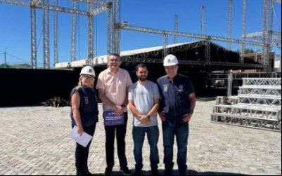 CREA-PB atesta segurança das instalações e estrutura do São João de Santa Luzia 2025