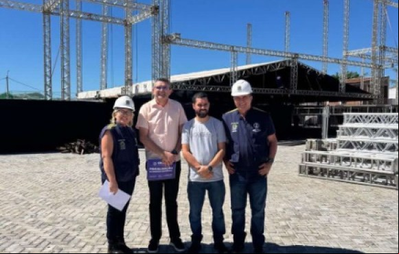 CREA-PB atesta segurança das instalações e estrutura do São João de Santa Luzia 2025